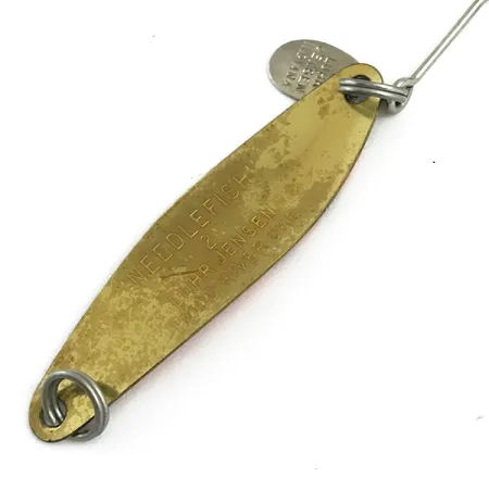 Luhr Jensen Needlefish 2 Blizgė, Fire Tiger, 2.66g, Lapelis, #5975