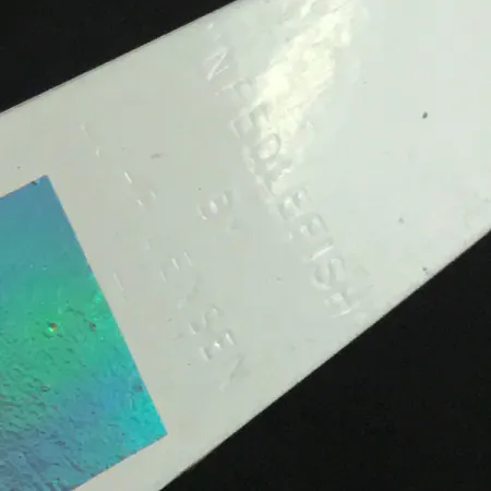 Luhr Jensen Needlefish Vartiklė Velkiavimui, Balta/Raudona/Žalia, #5977