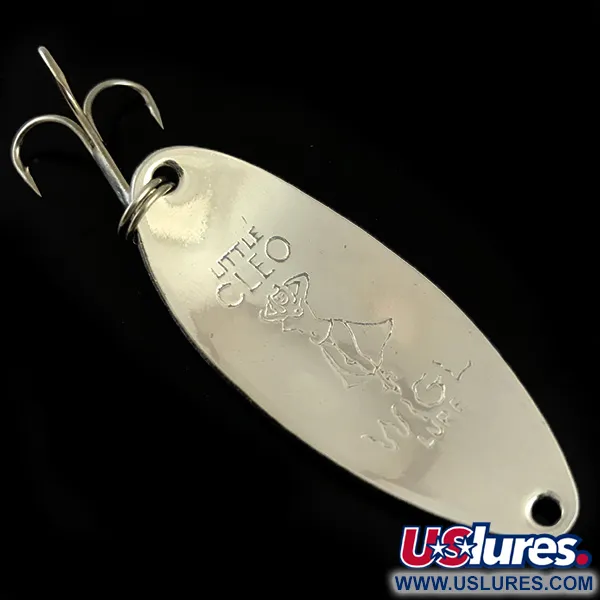 Blizgė Seneca Little Cleo Glow, Balta/Žalia/Nikelis, 14g, Hula Girl, #5981