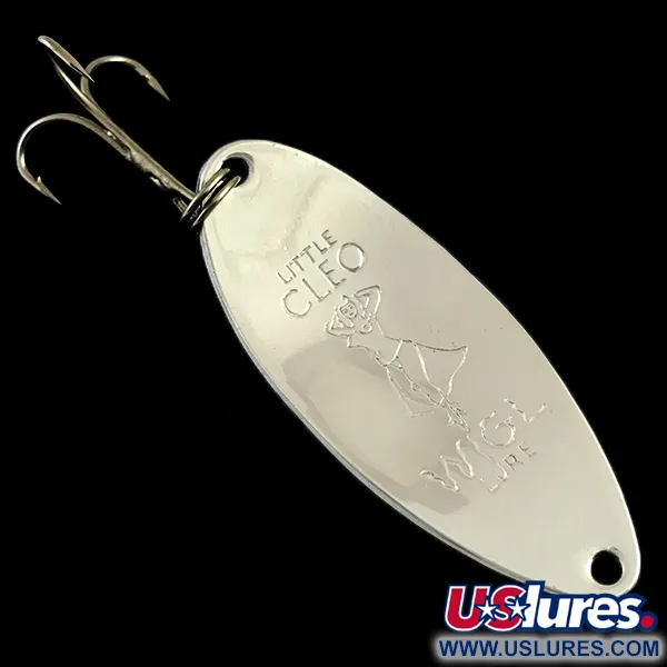 Little Cleo (Hula Girl) Glow Vartiklė, Balta / Oranžinė, 18g, #5982