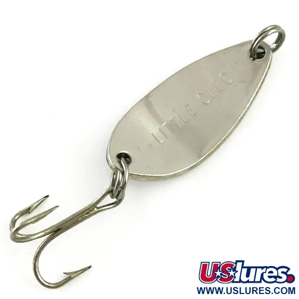 Seneca Little Cleo Blizgė, Nikelis / Mėlyna, 5g, USA-Vintage, #6002