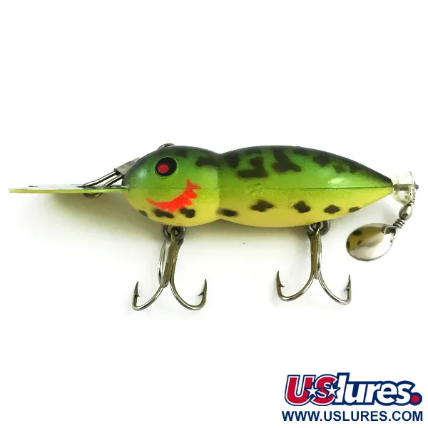 Whopper Stopper Hellbender Vobleris, Frog, 7g, Liežuvėlis, #6019