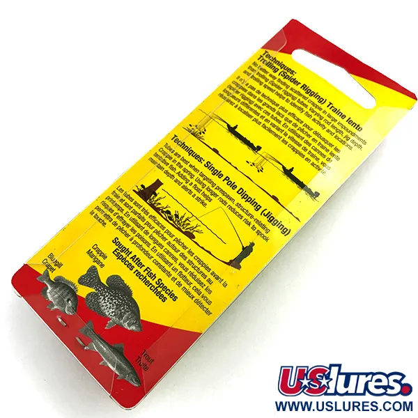 Johnson Crappie Buster UV Tube, Žalia/Chartreuse, 4.5cm, UV, #6020