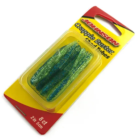 Johnson Crappie Buster Shad Tubes UV minkštas masalas