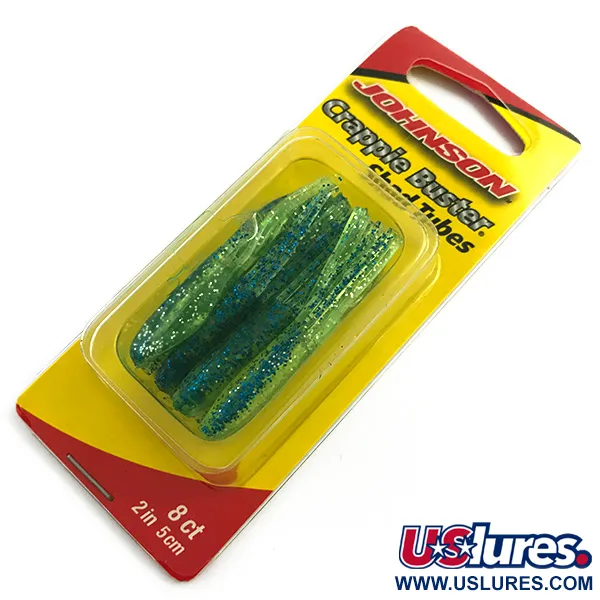 Johnson Crappie Buster Shad Tubes UV minkštas masalas