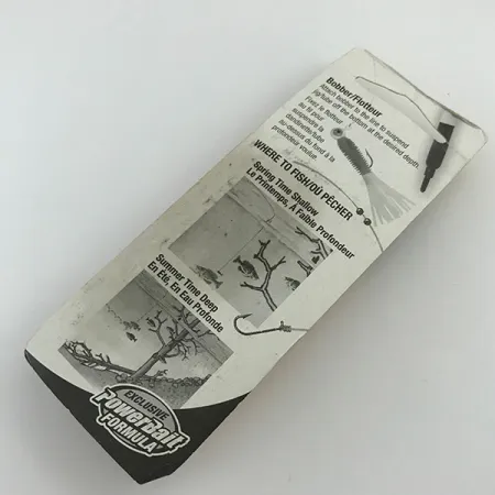 Berkley Atomic Pulse Tube Masalas, White Pearl/Purple, 4cm, #6034