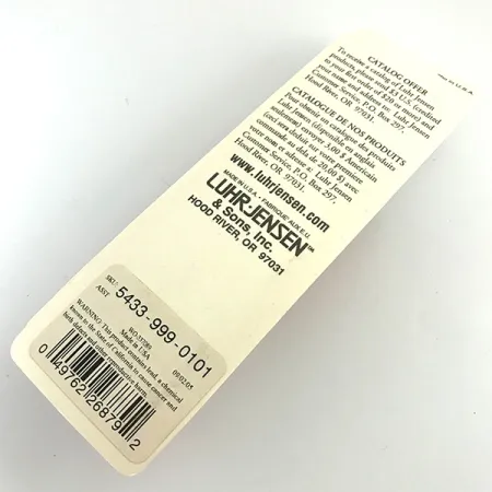 Luhr Jensen Hot Shot 40 Vobleris, Caramel Red, 7g, Giluminis, #6042