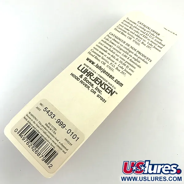 Luhr Jensen Hot Shot 40 Vobleris, Caramel Red, 7g, Giluminis, #6042