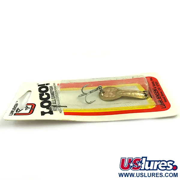 Luhr Jensen Loco 1 Vartiklė, Auksinė, 4g, Prism Lite, #6052