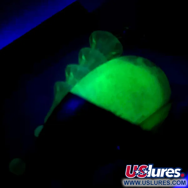 Luhr Jensen Tee Spoon Sukriukė, Žalia/Geltona, 14g, UV, #6069