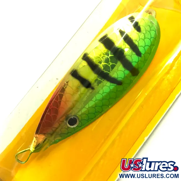Johnson Weedless Silver Minnow Blizgė, Fire Tiger/Nikelis, 14g, #6308