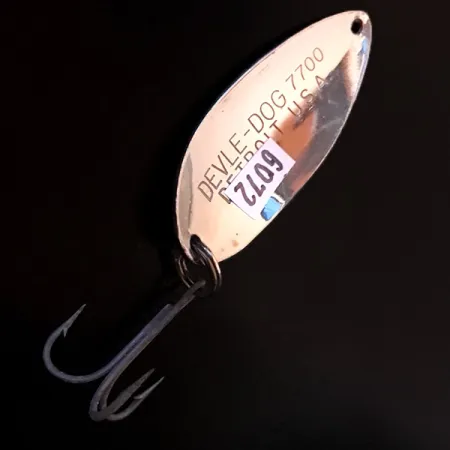 Eppinger Dardevle Devle Dog 7700 Vartiklė, Nikelis/Mėlyna, 14g, #6072