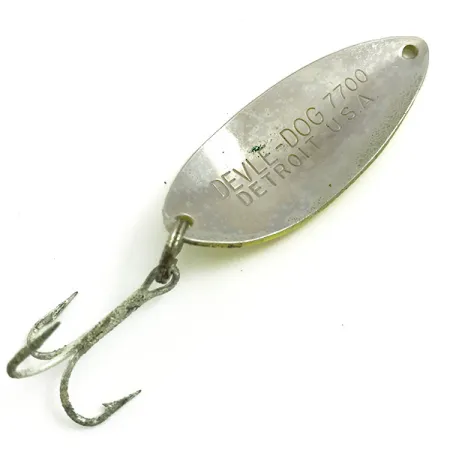 Dardevle Devle Dog 7700 UV Blizgė, Geltona/Raudona, 14g, UV, #6075