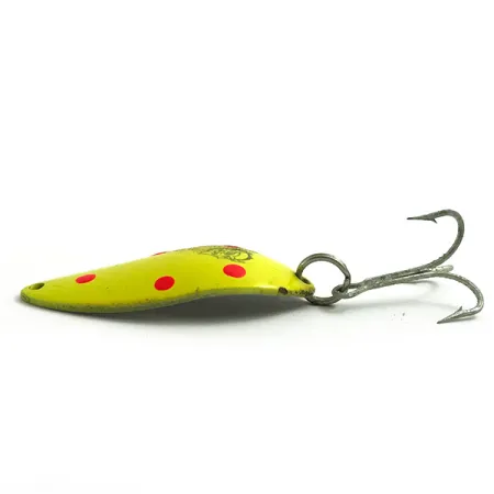 Dardevle Devle Dog 7700 UV Blizgė, Geltona/Raudona, 14g, UV, #6075