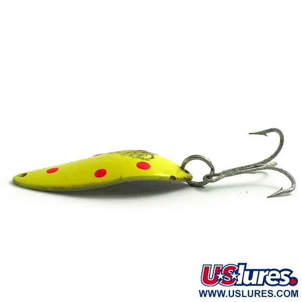 Dardevle Devle Dog 7700 UV Blizgė, Geltona/Raudona, 14g, UV, #6075