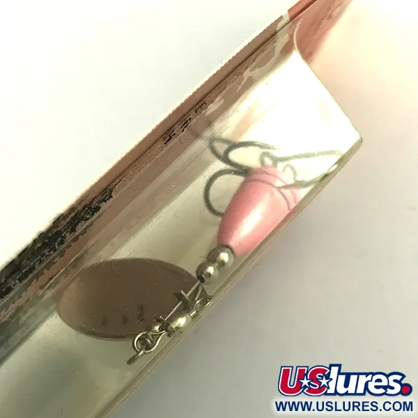 Luhr Jensen Fire Max Miracle 2 Sukrė, Nickel / Pink, 7g, Kamera, #6253