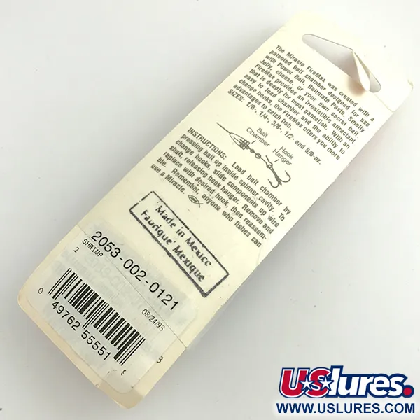 Luhr Jensen Fire Max Miracle 2 Sukriukė, Raudona/Perlo, 7g, #6080