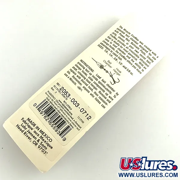 Luhr Jensen Fire Max Miracle 2 Sukriukė, Auksas, 7g, Kamera, #6083