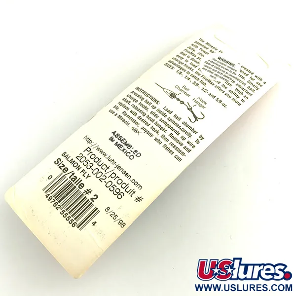 Luhr Jensen Fire Max Miracle 2 Sukrė, Auksas, 7g, masalo kamera, #6121