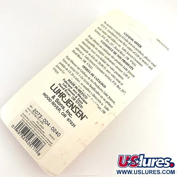 Luhr Jensen TEE Spoon UV Blizgė, Žalia/Fluo Geltona, 14g, UV, #6128