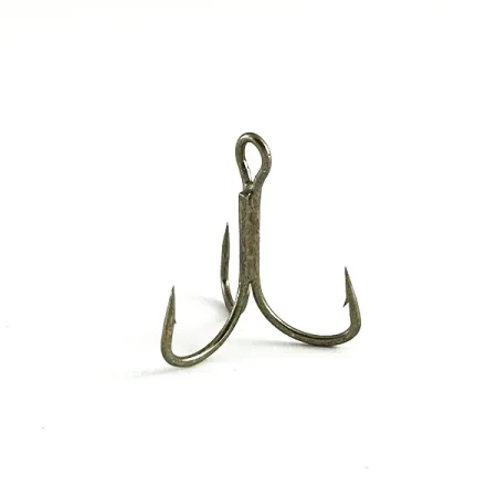 Gamakatsu Treble Hooks #6 Trišakiai kabliukai, Bronza, EWG, #6162