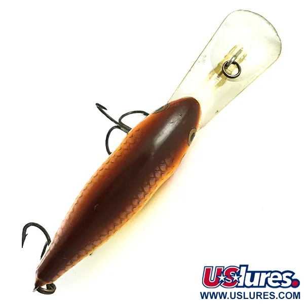 Rapala Risto Rap Vobleris, Yellow / Brown, 16g, Giluminis, #6163