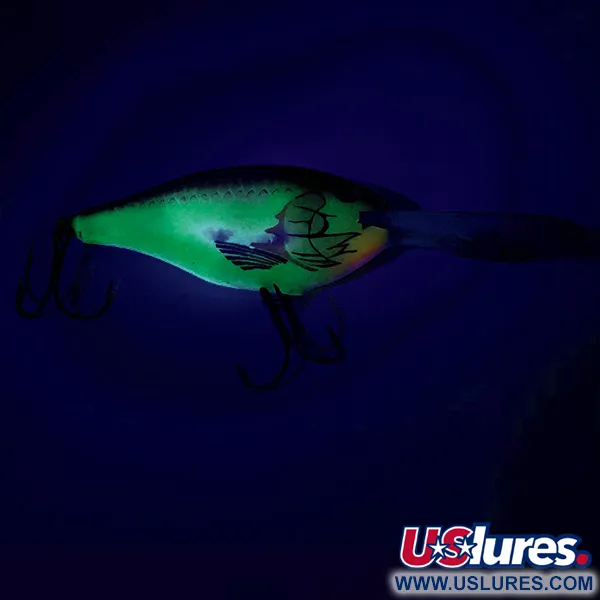 Rapala Risto Rap Vobleris, Yellow / Brown, 16g, Giluminis, #6163