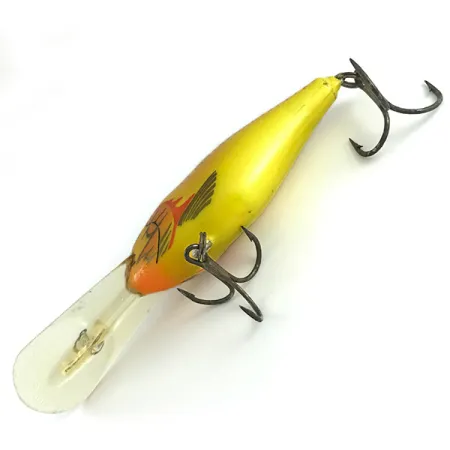Rapala Risto Rap Vobleris, Yellow / Brown, 16g, Giluminis, #6163