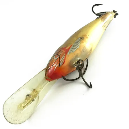 Vobleris RAPALA RISTO RAP, Auksinis/Juodas, 16g, Giluminis, #6164
