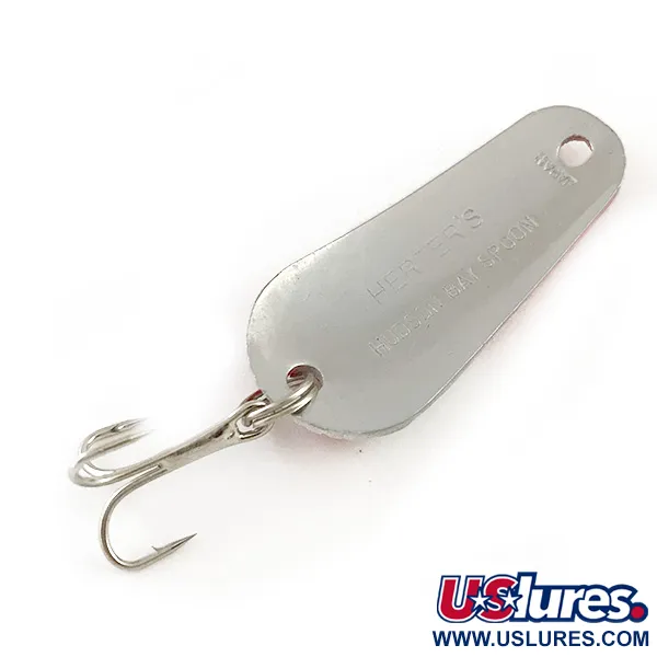 Herter's Hudson bay spoon Blizgė, Raudona/Balta/Nikelis, 7g, #6191
