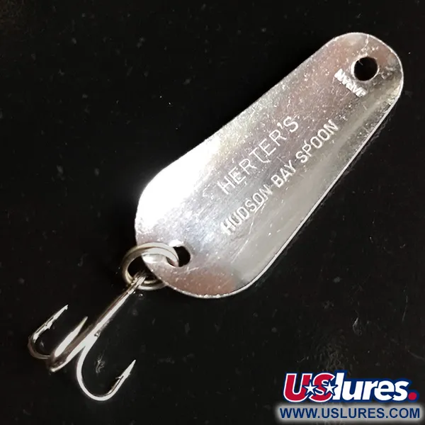 Herter's Hudson bay spoon Blizgė, Raudona/Balta/Nikelis, 7g, #6191