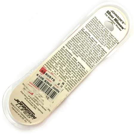 Johnson Silver Minnow Nežolėjanti Blizgė, Oranžinė/Žalia, 21g, #6192