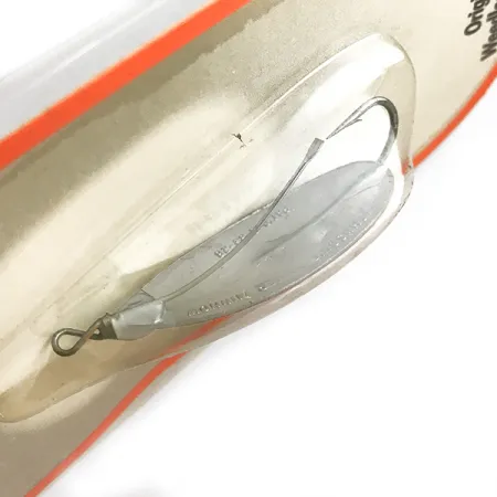 Weedless Johnson Silver Minnow Vartiklė, Žalia/Oranžinė/Niklis, #6193