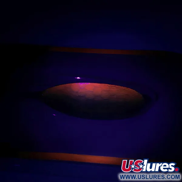 Weedless Johnson Silver Minnow Vartiklė, Žalia/Oranžinė/Niklis, #6193