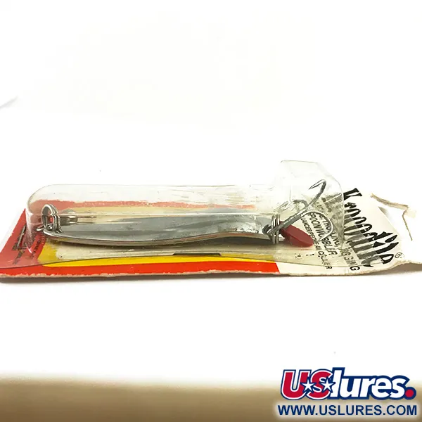 Luhr Jensen Krocodile Die #4 Vartiklė, Nikelis, 14g, Tolimas Metimas, #6194