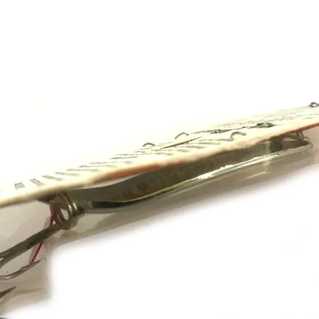 Luhr Jensen Krocodile Die #4 UV Blizgė, Nikelis/Raudona, 14g, UV, #6195