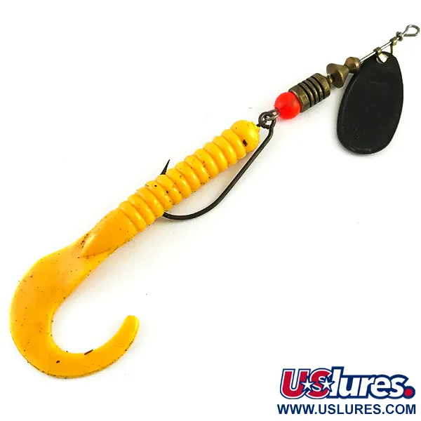 Mepps Black Fury Combo Killer 2 Sukrė, Juoda/Geltona, 6.5g, #6218