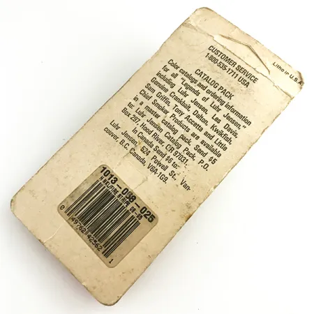 Blizgė Luhr Jensen Krocodile Stubby, Kaltas nikelis/Raudonas UV, 18g, #6222