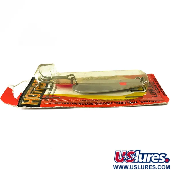 Luhr Jensen Les Davis Hotrod Blizgė, Nickel/Red Dot UV, 14g, #6229