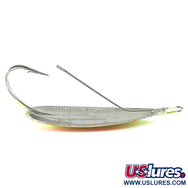 Johnson Silver Minnow UV Blizgė, Oranžinė/Žalia, 21g, UV, #6237