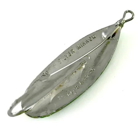 Johnson Silver Minnow Blizgė, Oranžinė/Žalia/Nikelis, 6g, Apsauga, #6238