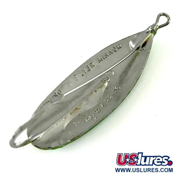 Johnson Silver Minnow Blizgė, Oranžinė/Žalia/Nikelis, 6g, Apsauga, #6238