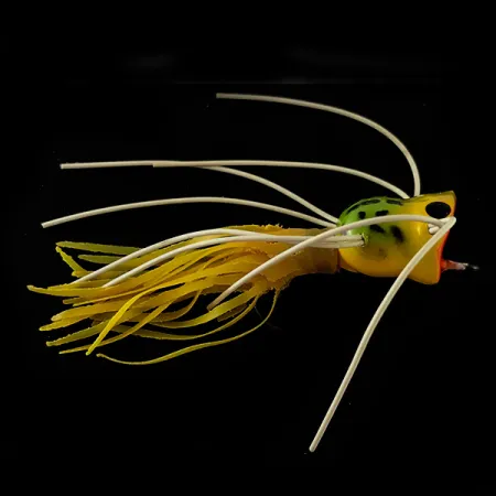 Fred Arbogast Hula Popper Popper, Frog, 1,6g, Guminis Sijonėlis, #6241