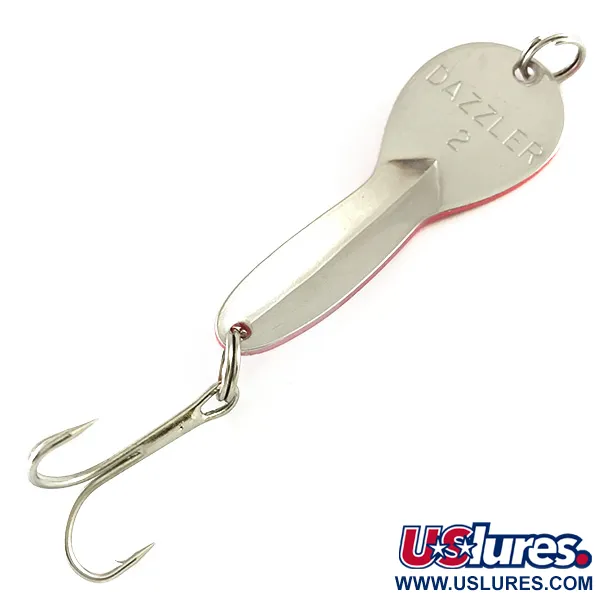 Acme Dazzler #2 UV Blizgė, Sidabras/Raudona, 7g, UV danga, #6262