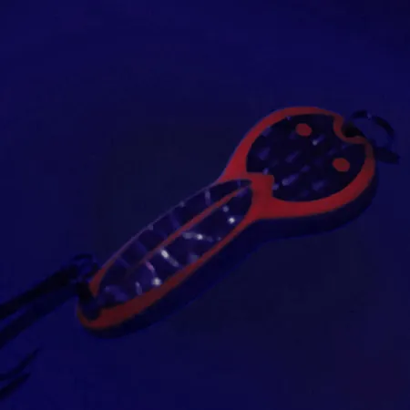 Acme Dazzler #2 UV Blizgė, Sidabras/Raudona, 7g, UV danga, #6262