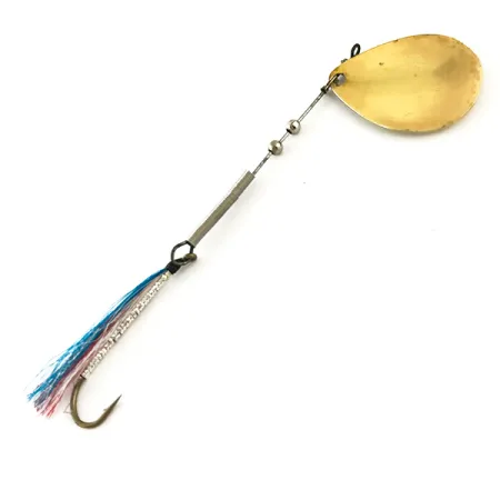 Worth 4 Sukpė, Žalvaris, 3.5g, Tinsel viengubas kablys, #6285