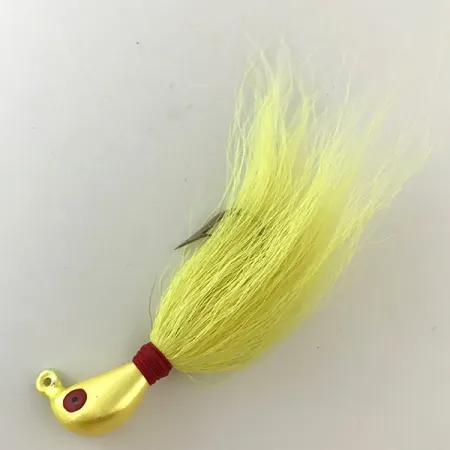 Northland Sting'r Bucktail Jig UV, Geltona / Raudona, 14g, UV, #6289