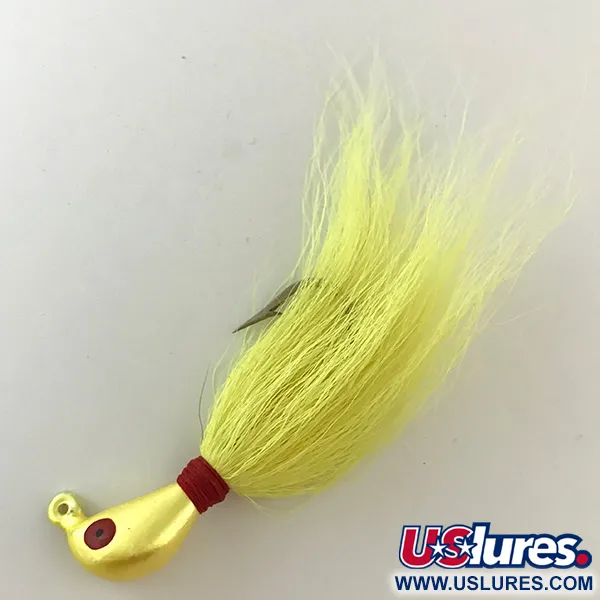 Northland Sting'r Bucktail Jig UV, Geltona / Raudona, 14g, UV, #6289