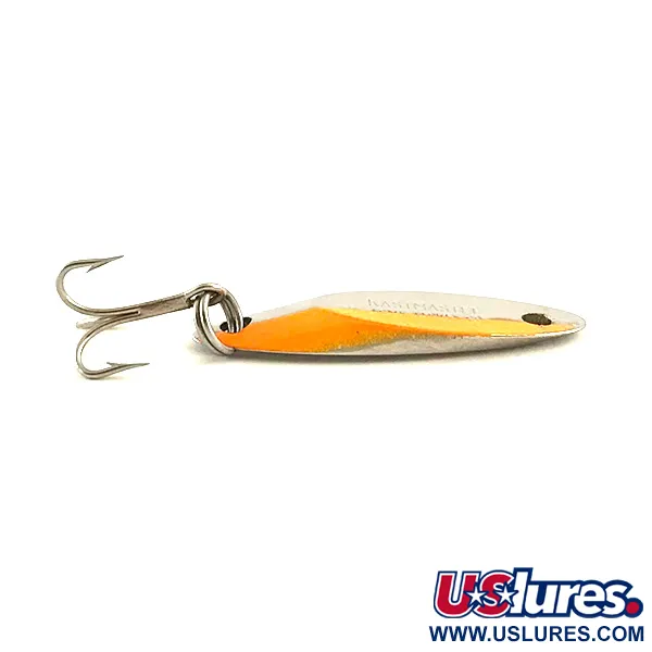 Acme Kastmaster Blizgė, Nikelis / Oranžinė, 2,5g, Vintage, #6314