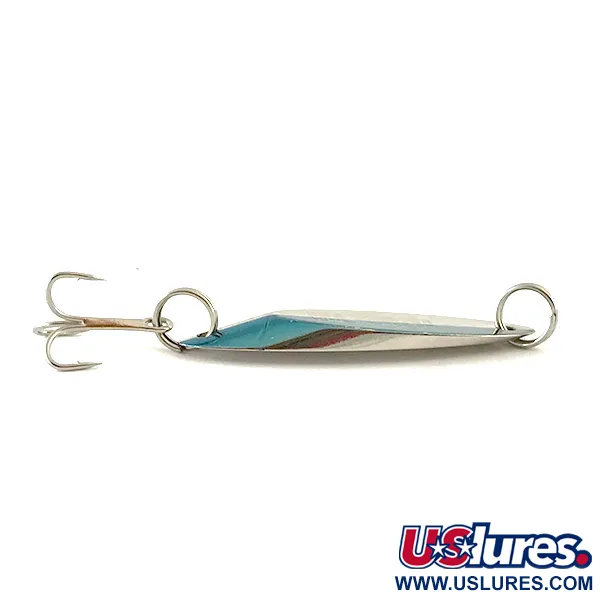 Acme Kastmaster Blizgė, Nikelis / Mėlyna, 7g, Tikslus Apdirbimas, #6318